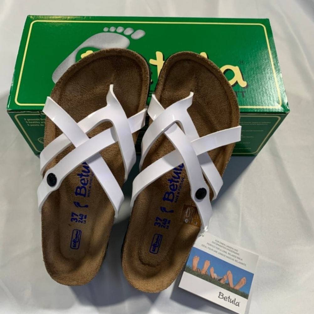 Birkenstock Betula Vinja Sandals Wht 37